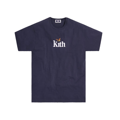 Kith Monarch Butterfly Tee Navy