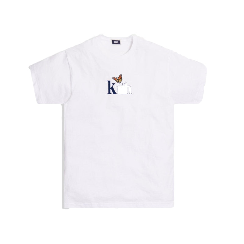 Kith Monarch Butterfly Tee White