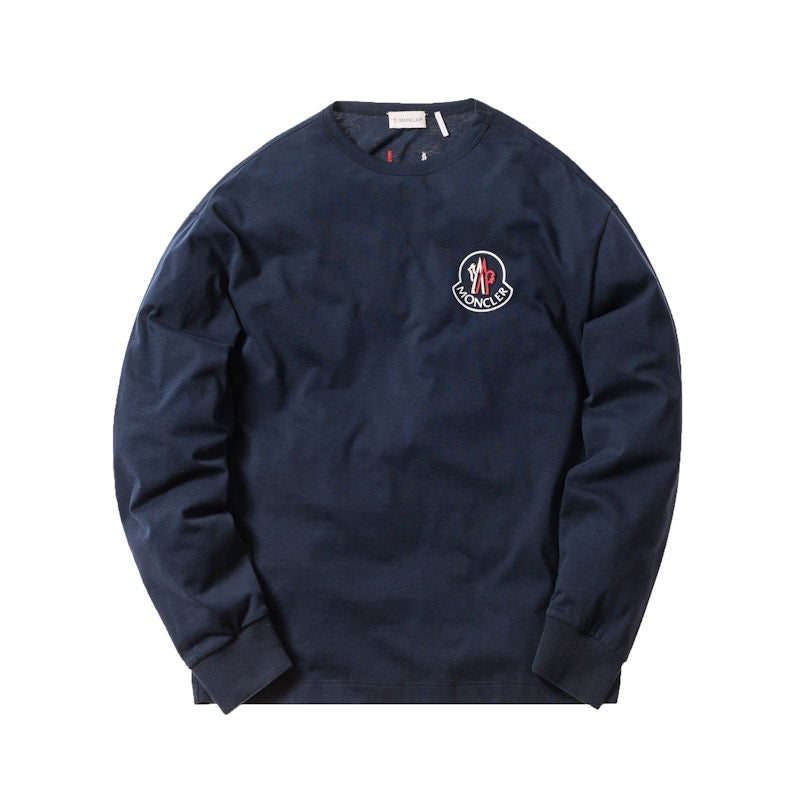Kith Moncler LS Tee Navy
