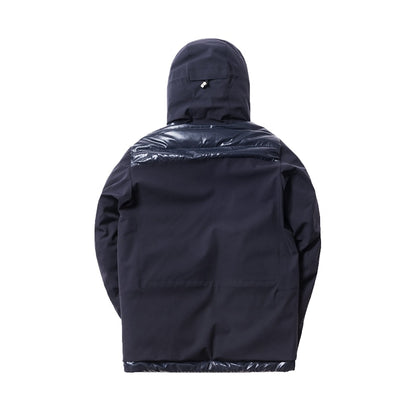 Kith Moncler Parrachee Long Down Jacket Navy