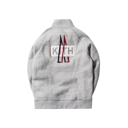 Kith Moncler Quarter Zip Pullover Grey