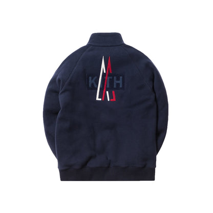 Kith Moncler Quarter Zip Pullover Navy
