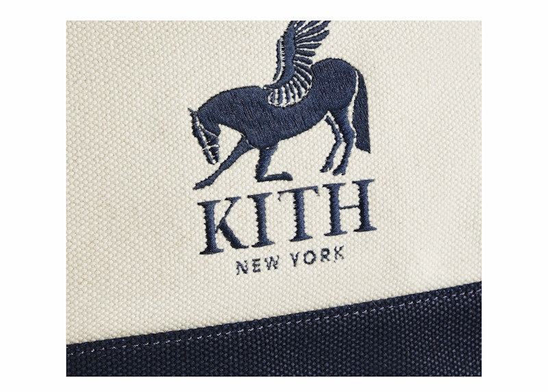 Kith Monogram Canvas Tote Nocturnal