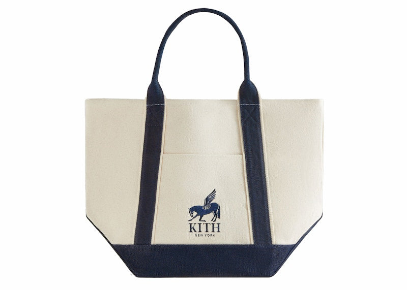 Kith Monogram Canvas Tote Nocturnal