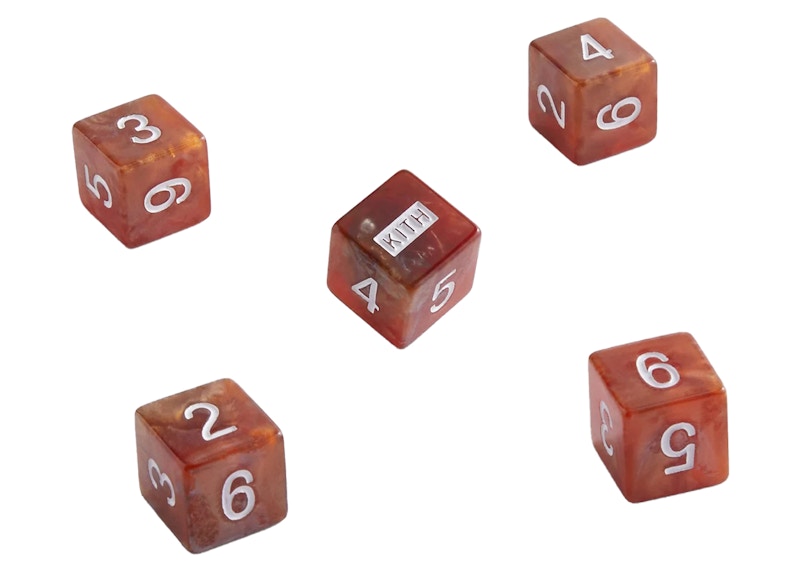Kith Monogram Dice Set Black