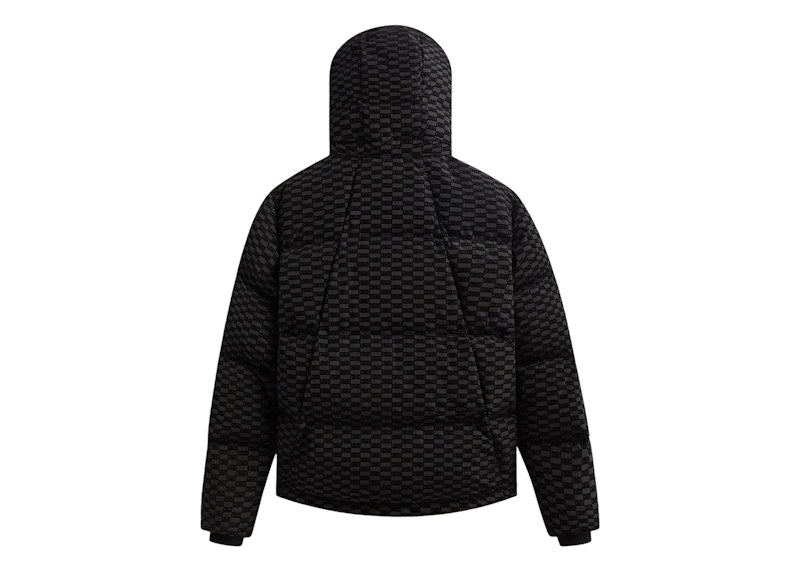 Kith Monogram Midi Puffer Black