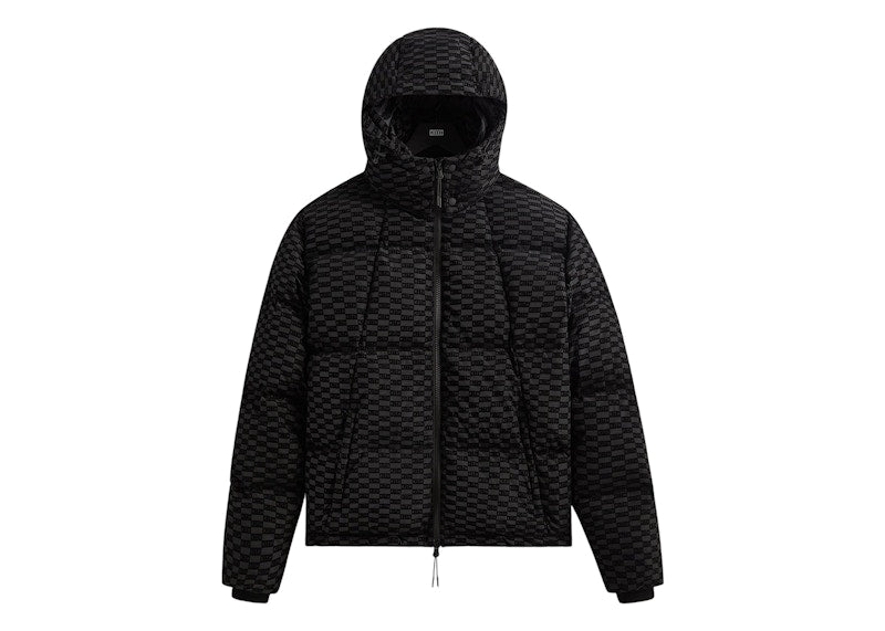 Kith Monogram Midi Puffer Black