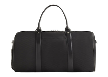 Kith Monogram Nylon Jacquard Duffle Bag Black