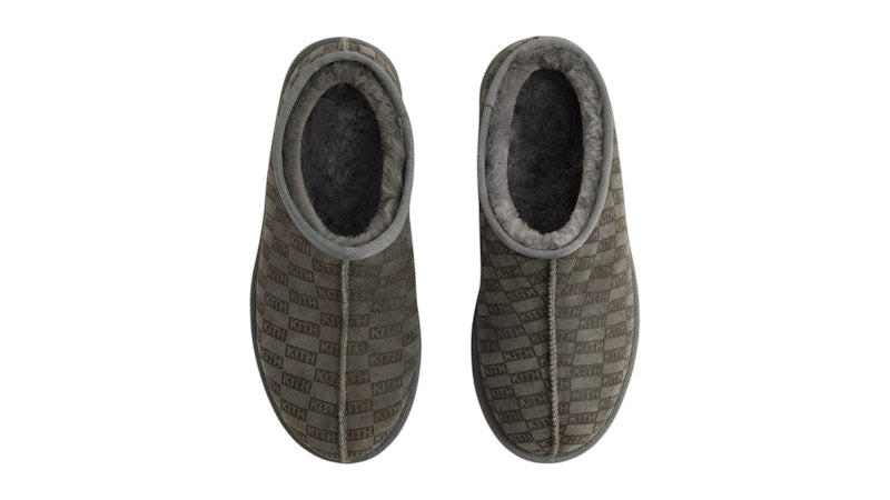 Kith Monogram Shearling Slippers Idea