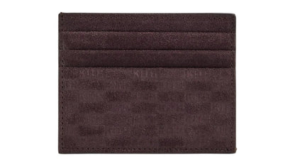 Kith Monogram Suede Card Holder Incognito