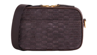 Kith Monogram Suede Crosswalk K20 Bag Incognito
