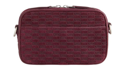 Kith Monogram Suede Crosswalk K20 Bag Magma