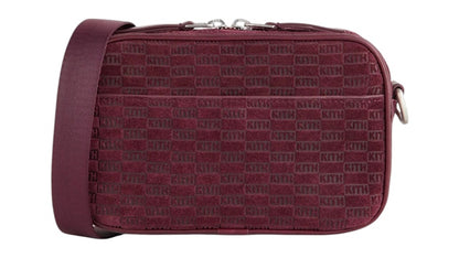 Kith Monogram Suede Crosswalk K20 Bag Magma