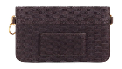Kith Monogram Suede Envelope K20 Bag Incognito