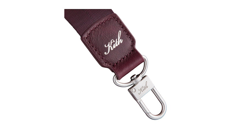 Kith Monogram Suede Envelope K20 Bag Magma