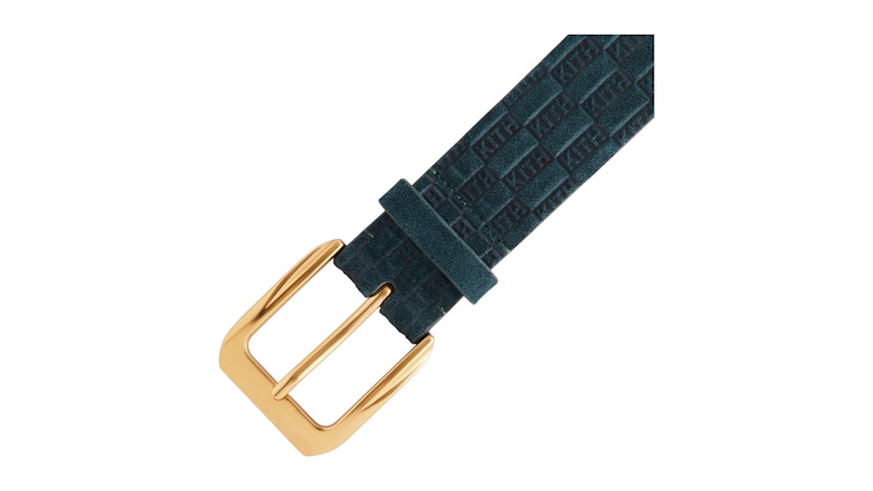 Kith Monogram Suede Leather Belt Stadium
