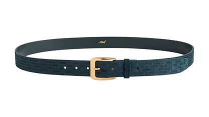 Kith Monogram Suede Leather Belt Stadium