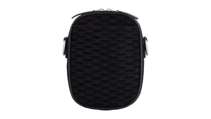 Kith Monogram Suede Passenger K15 Bag Black
