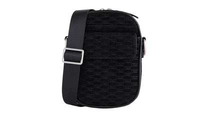 Kith Monogram Suede Passenger K15 Bag Black