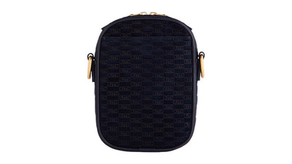 Kith Monogram Suede Passenger K15 Bag Ink