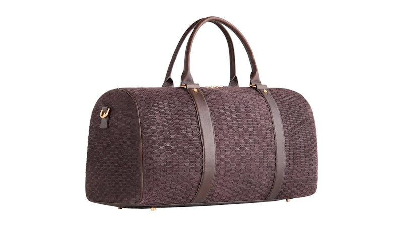 Kith Monogram Suede Traveler K55 Bag Incognito