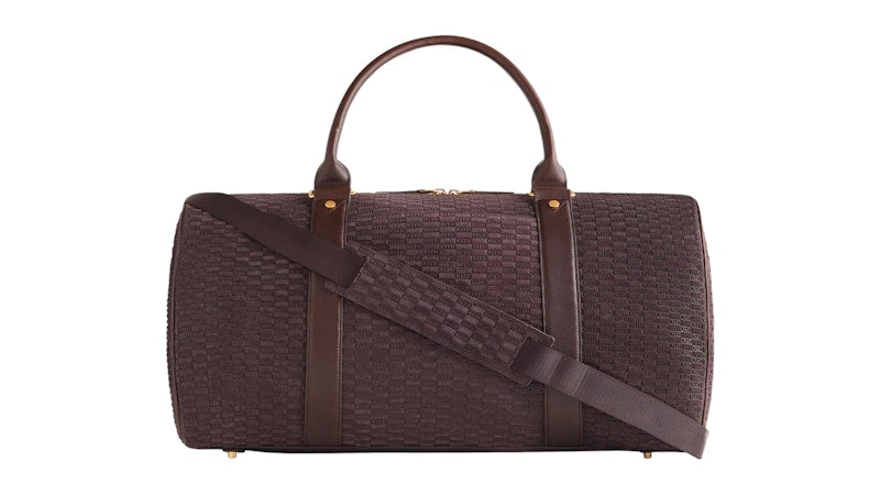 Kith Monogram Suede Traveler K55 Bag Incognito