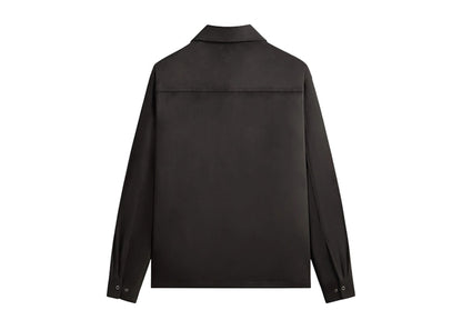 Kith Montague Microsuede Shirt Black