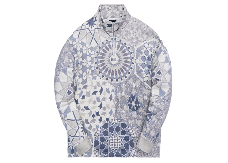 Kith Moroccan Tile Quarter Zip Canvas