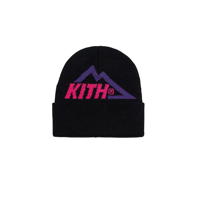 Kith Mountain Beanie Black