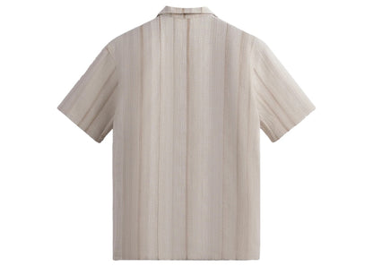 Kith Multi Stitch Thompson Camp Collar Shirt Sandrift