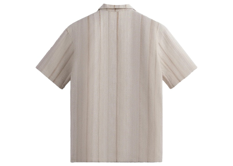 Kith Multi Stitch Thompson Camp Collar Shirt Sandrift