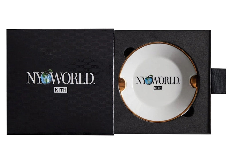 Kith NY To The World Ashtray White