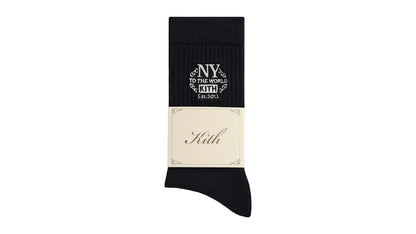 Kith NY To The World Socks Nocturnal