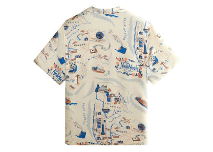 Kith NYC Thompson Camp Collar Shirt Sandrift