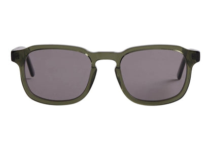 Kith Napeague Sunglasses Green Crystal/Grey