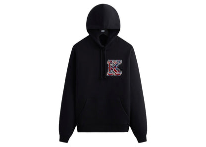 Kith Needlepoint Hoodie Black