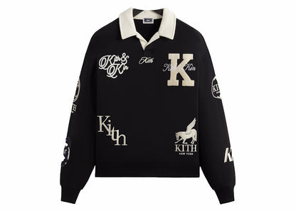 Kith Nelson Collared Pullover Black