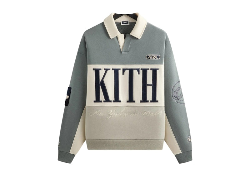 Kith Nelson Panelled Rugby Shirt Infinite