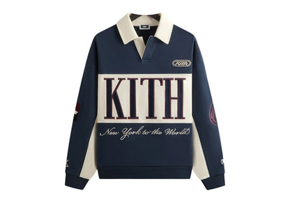 Kith Nelson Panelled Rugby Shirt Nocturnal