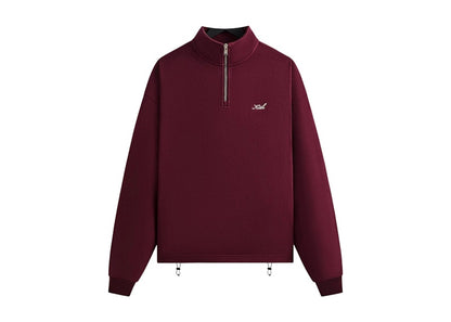 Kith Nelson Quarter Zip Pullover Magma