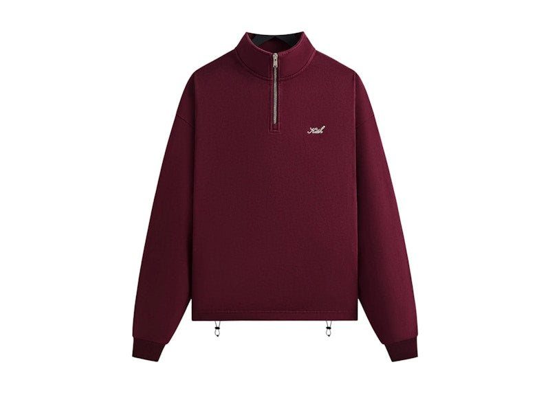Kith Nelson Quarter Zip Pullover Magma