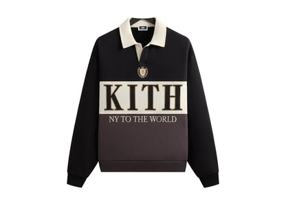 Kith Nelson Rugby Pullover Black
