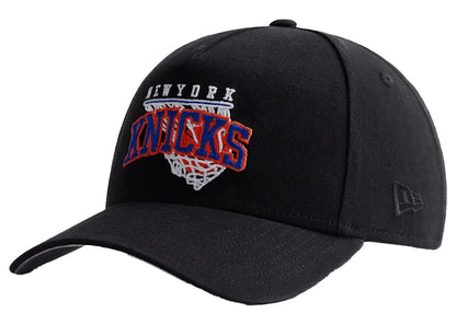 Kith New Era New York Knicks Stack 9Forty Snapback Black