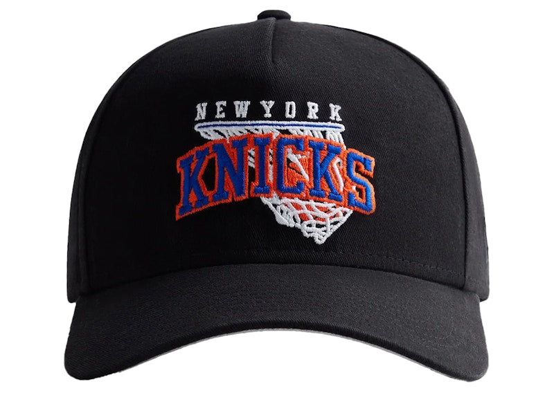 Kith New Era New York Knicks Stack 9Forty Snapback Black