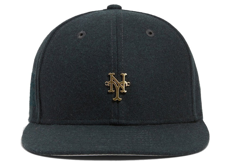 Kith New Era New York Mets Nameplate 600 GSM Wool Fitted Hat Stadium