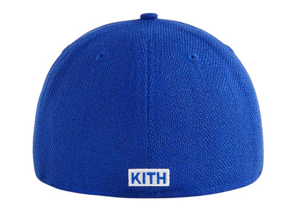 Kith New Era New York Mets Raffia Low Profile 59FIFTY Fitted Cap Royal