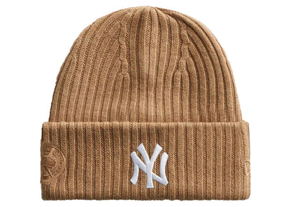 Kith New Era New York Yankees Knit Beanie Chestnut