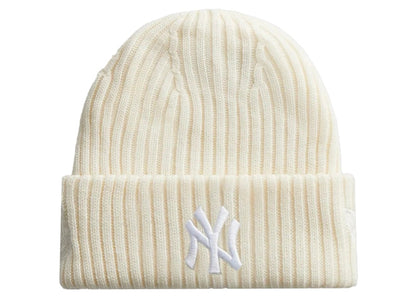 Kith New Era New York Yankees Knit Beanie Sandrift