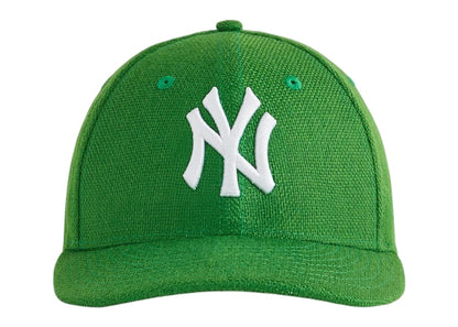 Kith New Era New York Yankees Raffia Low Profile 59FIFTY Fitted Cap Newt