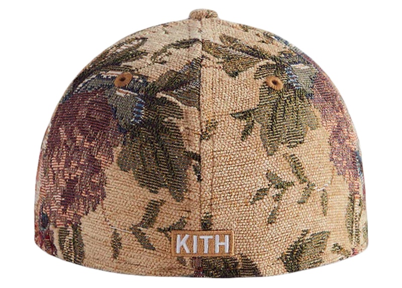Kith New Era New York Yankees Tapestry Floral Waldorf Low Fitted Hat Highland